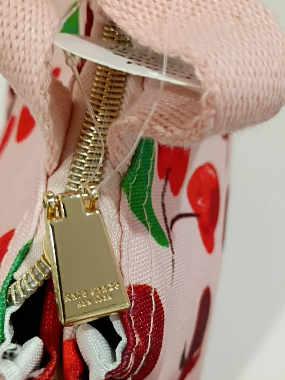 kate spade Pink Cherry-Print Lunch Tote